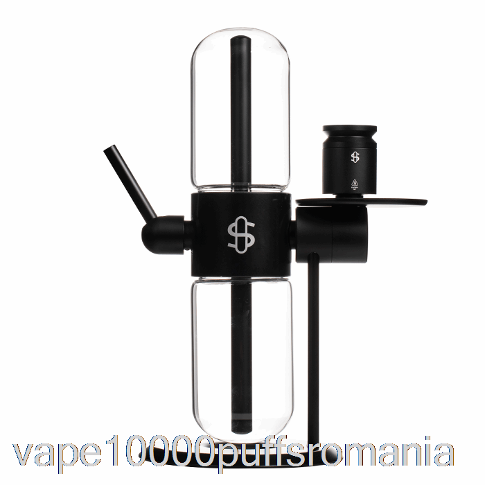Vape Romania Sticlă Stundenglass Infuzor Gravitațional Negru